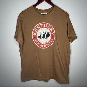 Mens State of Mind Kentucky State Bluegrass tee t shirt size‎ xlarge